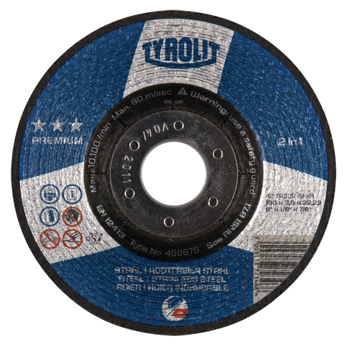 2-IN-1 Combination Wheel - 6", Type 27 D. Morneault & Fils