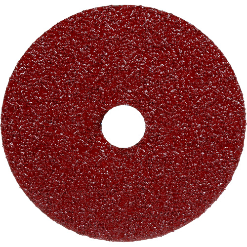 Disque en fibre 782C, Grain de c&eacute;ramique, 36+, 5" Dia x 7/8" Arbre D. Morneault & Fils