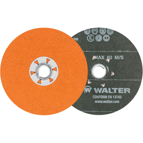 Coolcut XX Sanding Disc, 4-1/2" Dia., 60 Grit, Ceramic D. Morneault & Fils