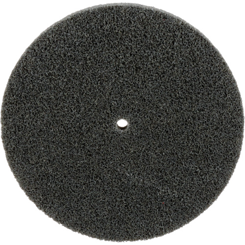 Scotch-Brite EXL Unitized Wheel, 5" x 1/2", 1/4" Arbor, Fine Grit, Silicon Carbide D. Morneault & Fils