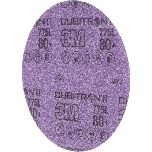 Cubitron II Stikit Film Disc Roll, 6" Dia., 80+ Grit, Ceramic D. Morneault & Fils