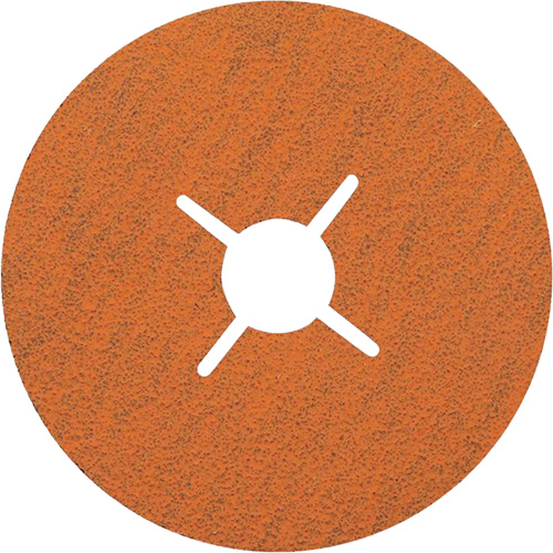 Disque &agrave; sabler Coolcut XX, Oxyde d'aluminium, 80, 4-1/2" Dia x 7/8" Arbre D. Morneault & Fils