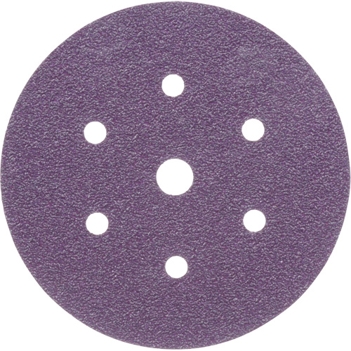 Cubitron II Hookit Clean Sanding Abrasive Disc, 6" Dia., 40+ Grit, Ceramic, C-Weight D. Morneault & Fils