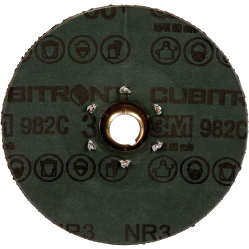 Cubitron II 982C Fibre Disc, Ceramic, 36+, 4-1/2" Dia D. Morneault & Fils