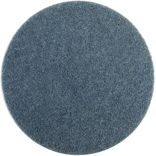 Non-Woven Hook & Loop Disc, 4-1/2" Dia., Very Fine Grit, Aluminum Oxide, X-Weight D. Morneault & Fils