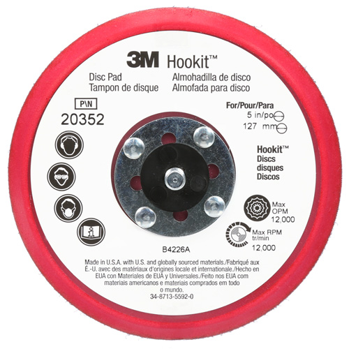 Hookit Low Profile Disc Pad D. Morneault & Fils