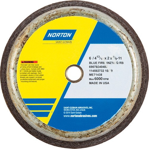 BlueFire&reg; Non-Reinforced Portable Snagging Wheel D. Morneault & Fils
