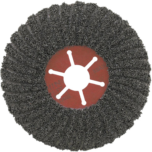 Powerflex Semi-Flexible Disc, 5" Dia., C24 Grit, Silicon Carbide D. Morneault & Fils