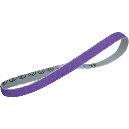 Courroie en toile 1184F Cubitron 3, 1/2" la x 18" lo, C&eacute;ramique, Grain 36+ D. Morneault & Fils