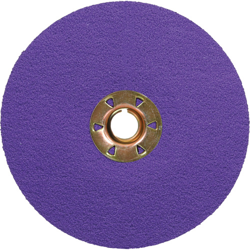 Cubitron 3 Quick-Change Fibre Disc, Ceramic, 80+, 4-1/2" Dia D. Morneault & Fils