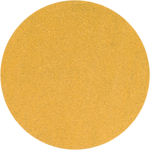 Disque de ponçage jaune &agrave; boucles & crochets, 5" dia., Grain P220, Oxyde d'aluminium D. Morneault & Fils
