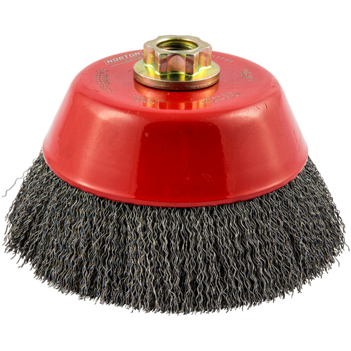Brosse-boisseau &agrave; fils cr&ecirc;p&eacute;s D. Morneault & Fils