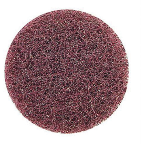 Bear-Tex&reg; High Strength Non-Woven Quick-Change Buffing Disc, 2" Dia., Medium Grit, Aluminum Oxide D. Morneault & Fils