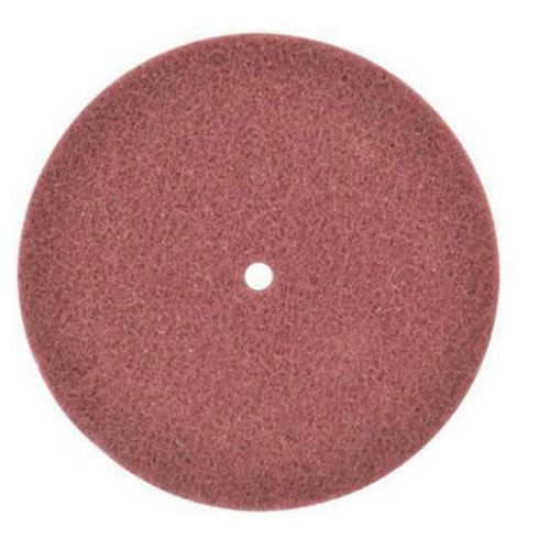 Disque non tiss&eacute; tr&egrave;s r&eacute;sistant Bear-Tex, 8" dia., Grain Tr&egrave;s fin, Oxyde d'aluminium D. Morneault & Fils