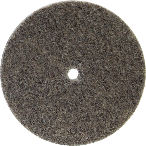 Bear-Tex&reg; Non-Woven Unified Wheel, 3" x 1/4", 3/8" Arbor, Coarse Grit, Aluminum Oxide D. Morneault & Fils