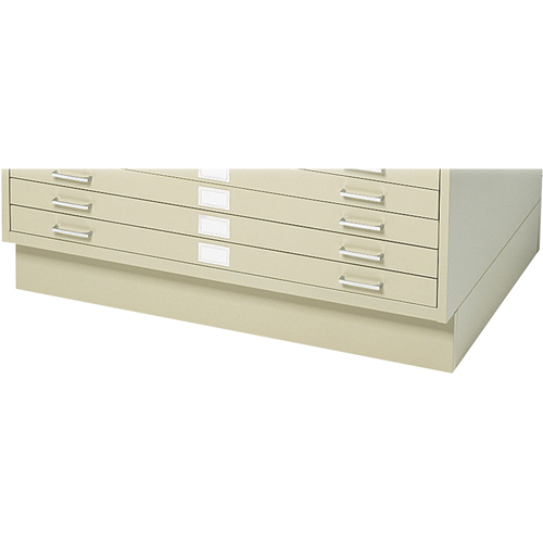 Closed Base for Steel Plan File Cabinet D. Morneault & Fils