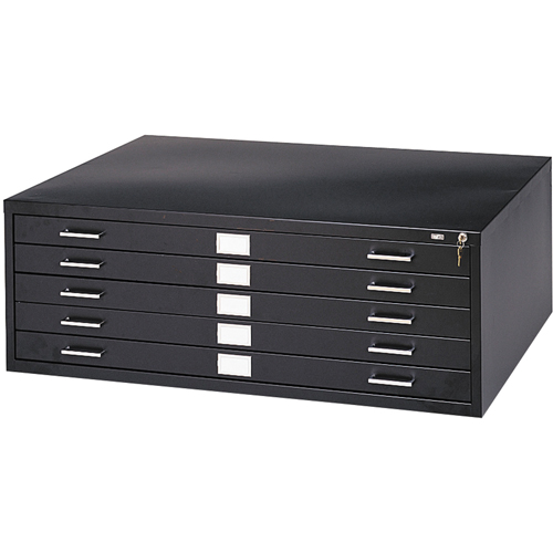 Classeurs en acier pour plans, 5 Tiroirs, 46-3/8" la x 35-3/8" p x 16-1/2" h D. Morneault & Fils