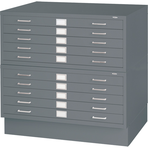 Classeurs en acier pour plans, 5 Tiroirs, 40-3/8" la x 29-3/8" p x 16-1/2" h D. Morneault & Fils