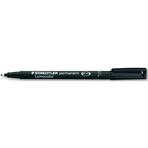 Lumocolor&reg; Permanent Markers, Fine, Black D. Morneault & Fils