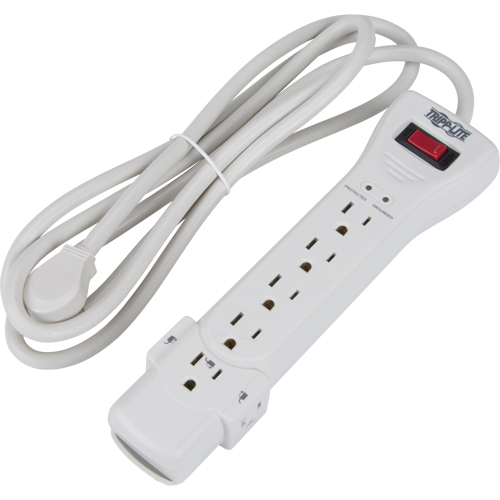 Limiteurs de surtension Protect-It, 7 Prises, 2160 J, 1800 W, Cordon 7' D. Morneault & Fils