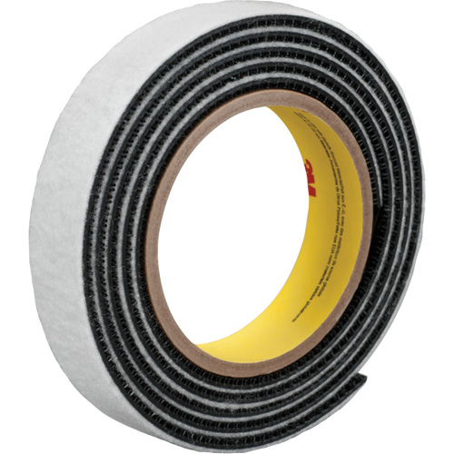Dual Lock Reclosable Fastener, Self-Mating, 50 yds x 1", Sew-On, Black D. Morneault & Fils