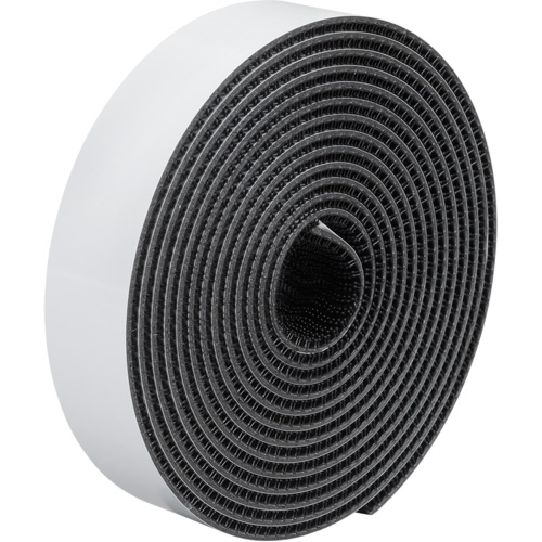 Dual Lock Reclosable Fastener, Self-Mating, 50 yds x 1/2", Adhesive, Black D. Morneault & Fils