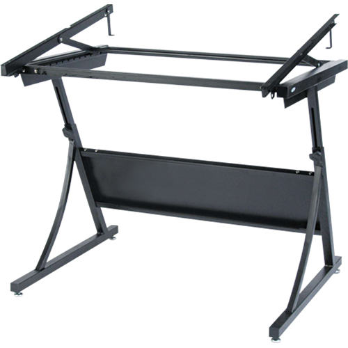 PlanMaster Height-Adjustable Drafting Table, 43" W x 29-1/2" - 37-1/2" H, Black D. Morneault & Fils