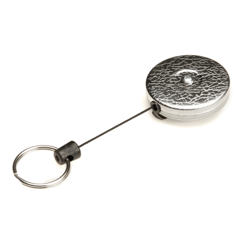 D&eacute;rouleurs autor&eacute;tractables originaux #485-HDK, Chrome, C&acirc;ble 48", Fixation Agrafe de ceinture D. Morneault & Fils