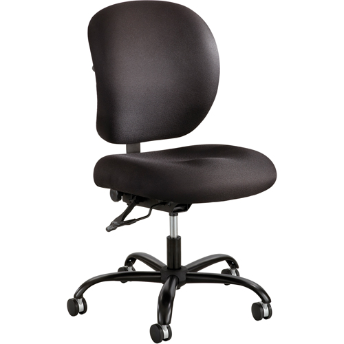 Alday Intensive Use 24/7 Task Chairs, Nylon, Black, 500 lbs. Capacity D. Morneault & Fils