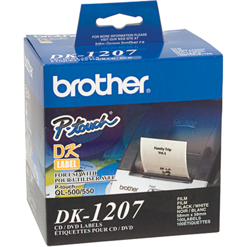 &eacute;tiquettes pour DC/DVD rondes coup&eacute;es &agrave; l'emporte pi&egrave;ce de s&eacute;rie DK D. Morneault & Fils