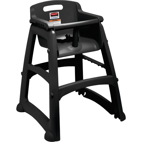 High Chair with Wheels D. Morneault & Fils