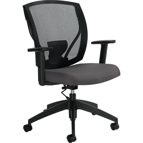 Chaises de travail, Vinyle, Charbon, Capacit&eacute; 300 lb D. Morneault & Fils