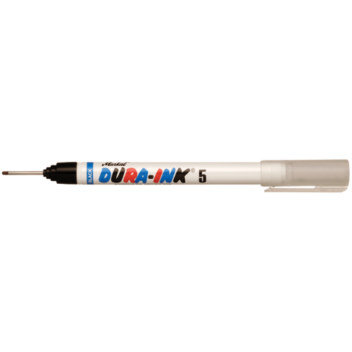 Dura-Ink&reg; #5 Permanent Marker, Black, Micro Tip Tip D. Morneault & Fils