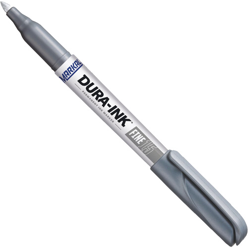 Dura-Ink&reg; #15 Permanent Marker, Silver, Fine Tip D. Morneault & Fils