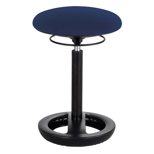 Chaise ergonomique Twixt, Stationnaire, Ajustable, , Mailles en polyester Si&egrave;ge, Bleu D. Morneault & Fils