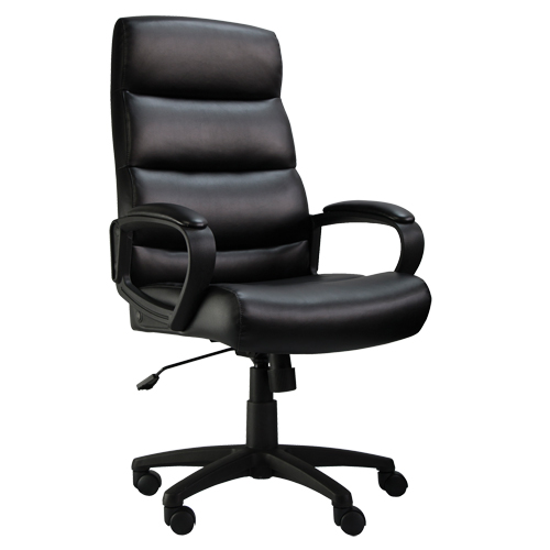 Activ Series A-601 Office Chair, Polyurethane, Black, 275 lbs. Capacity D. Morneault & Fils