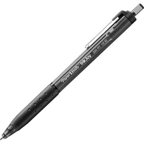 Inkjoy 300RT Pen, Black, 1 mm, Retractable D. Morneault & Fils