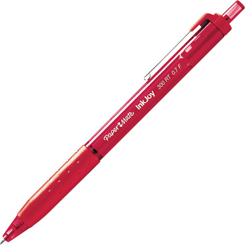 Stylo Inkjoy 300RT, Rouge, 1 mm, R&eacute;tractable D. Morneault & Fils