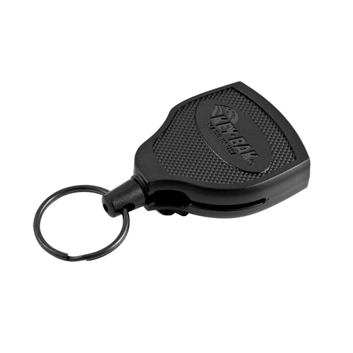 Super48 Heavy-Duty Retractable Key Holder, Polycarbonate, 48" Cable, Belt Clip Attachment D. Morneault & Fils