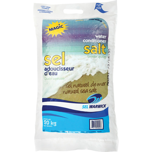 Sel adoucisseur d'eau Magic, 44,1 lb (20 kg), Sac D. Morneault & Fils