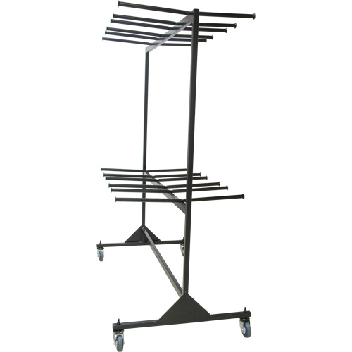 Double-Sided Folding Chair Caddy D. Morneault & Fils