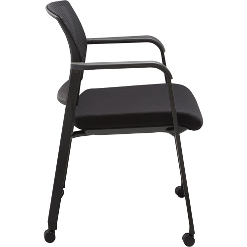 Chaise visiteur &agrave; roulettes s&eacute;rie Activ D. Morneault & Fils