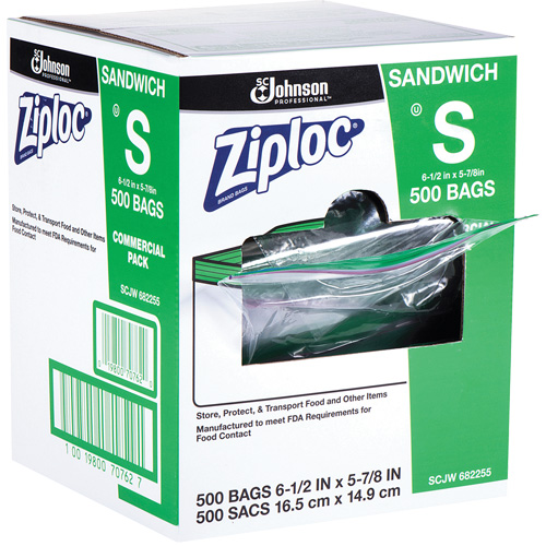 Sacs &agrave; sandwichs Ziploc D. Morneault & Fils