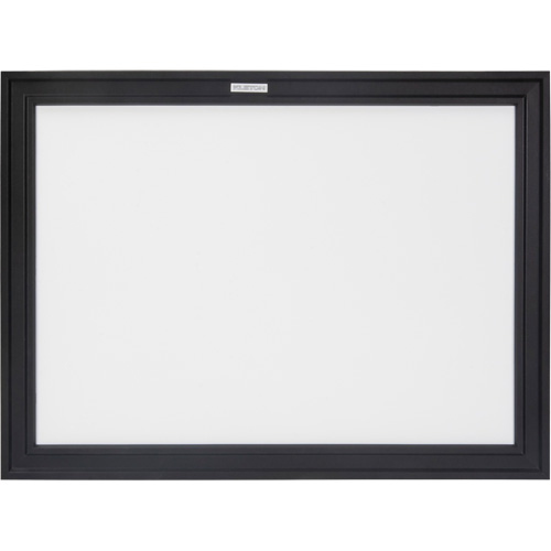 Tableau blanc &agrave; cadre MDF noir, Effacement &agrave; sec/Magn&eacute;tique, 24" la x 18" h D. Morneault & Fils