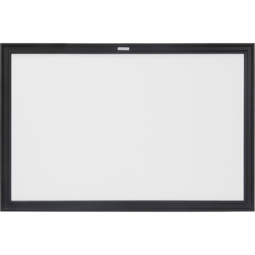 Tableau blanc &agrave; cadre MDF noir, Effacement &agrave; sec/Magn&eacute;tique, 36" la x 24" h D. Morneault & Fils