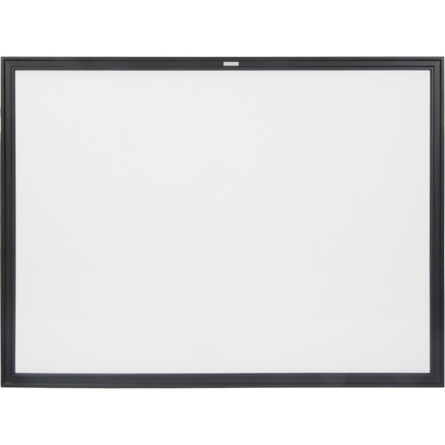 Tableau blanc &agrave; cadre MDF noir, Effacement &agrave; sec/Magn&eacute;tique, 48" la x 36" h D. Morneault & Fils