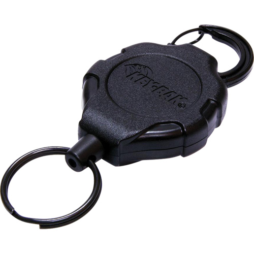 Ratch-It Locking Keychain, Plastic, 48" Cable, Carabiner Attachment D. Morneault & Fils