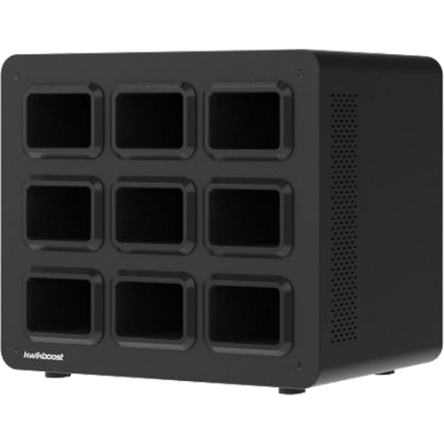 KwikBoost EdgePower&reg; 9-Bay Base Charging Station D. Morneault & Fils