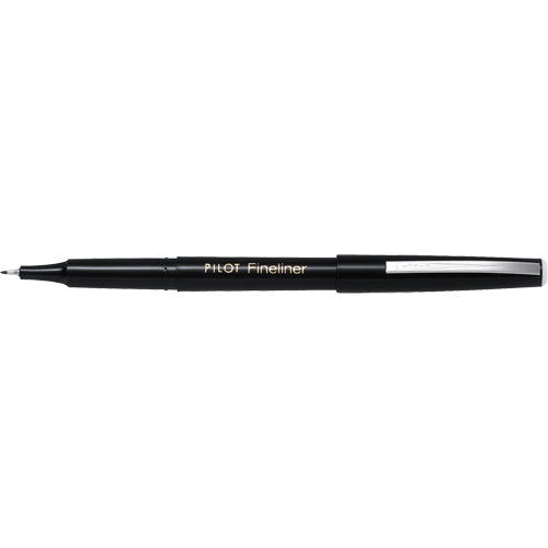 Stylo Fineliner, Noir, Pointe Fin D. Morneault & Fils