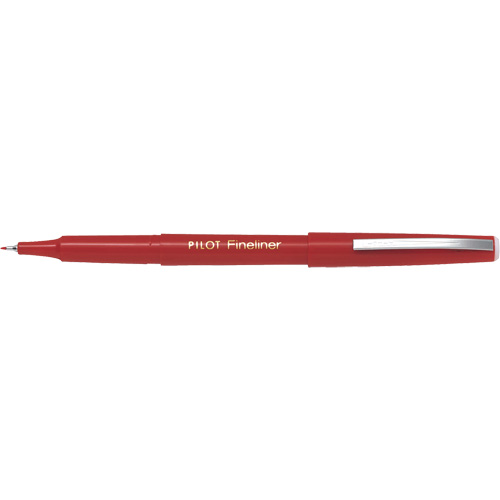 Fineliner Pen, Red, Fine Tip D. Morneault & Fils